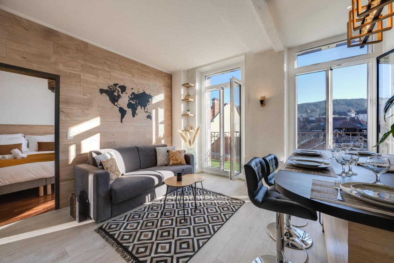 Le Balcon Annecien 4 - Rooftop View For 2-4 People 안시 외부 사진