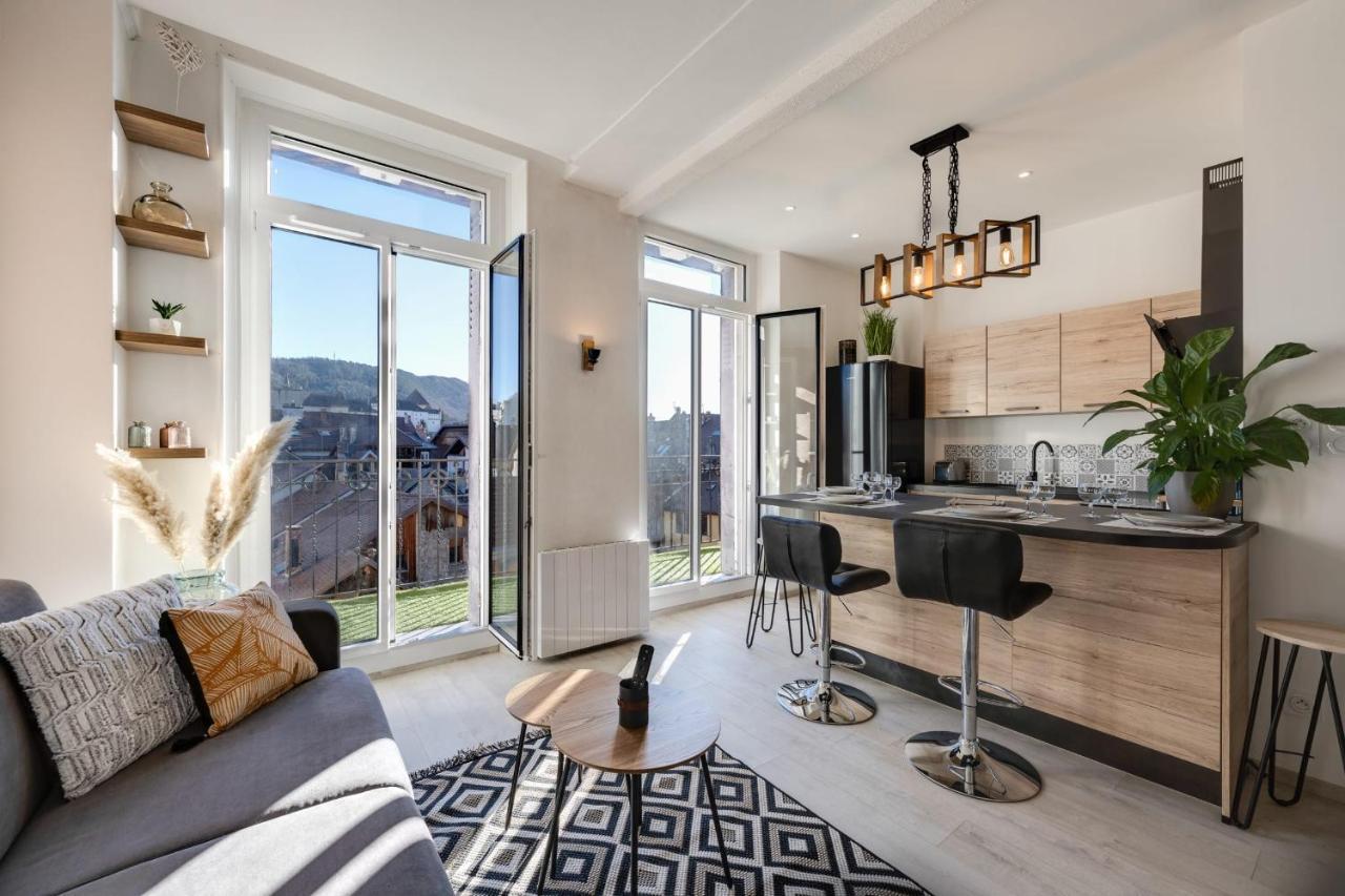 Le Balcon Annecien 4 - Rooftop View For 2-4 People 안시 외부 사진