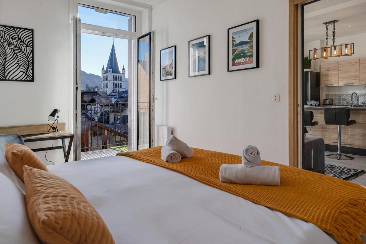 Le Balcon Annecien 4 - Rooftop View For 2-4 People 안시 외부 사진