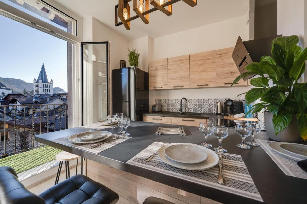Le Balcon Annecien 4 - Rooftop View For 2-4 People 안시 외부 사진